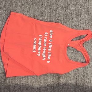 lulu cool racer back tank top